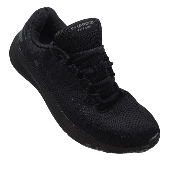 Under Armour Black Charged Pursuit 2 -- Size 7 - Picture 1 of 7